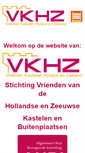Mobile Screenshot of kastelenhollandzeeland.nl